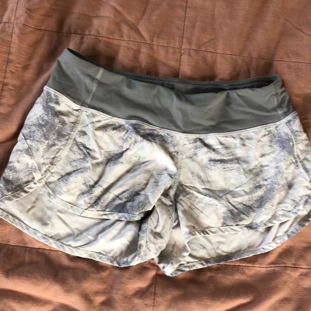 Lululemon speed shorts